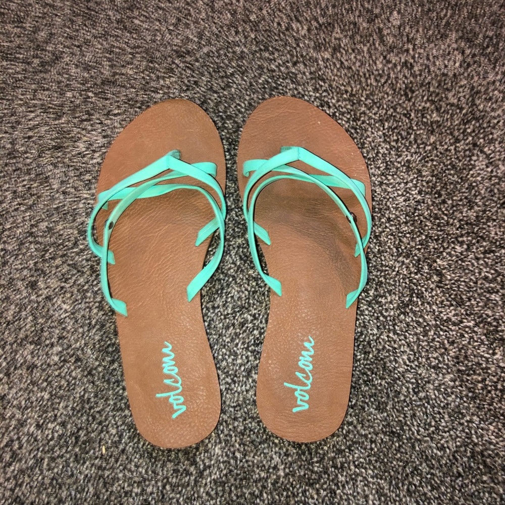 Teal Sandals